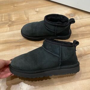 UGG Black Ankle Boots